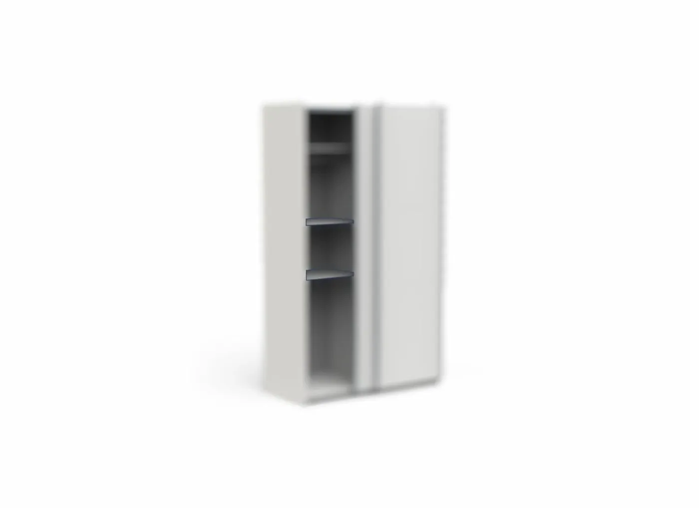 Legplank Ghost 56cm - decor - grijs - set van 2