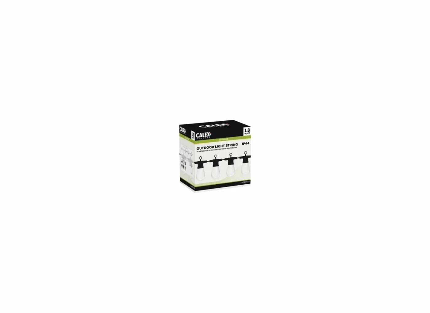 Lichtsnoer Calex 10x1,8w