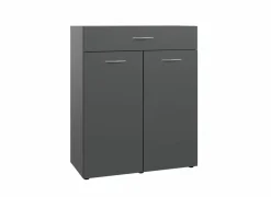 Linnenbox 80x40x98cm - decor - grafiet