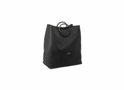 Linnenmand Jada 50x30x60cm zwart