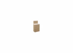Linnenmand 38x22x55cm bruin