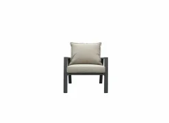 Loungeset Arctica aluminium antraciet