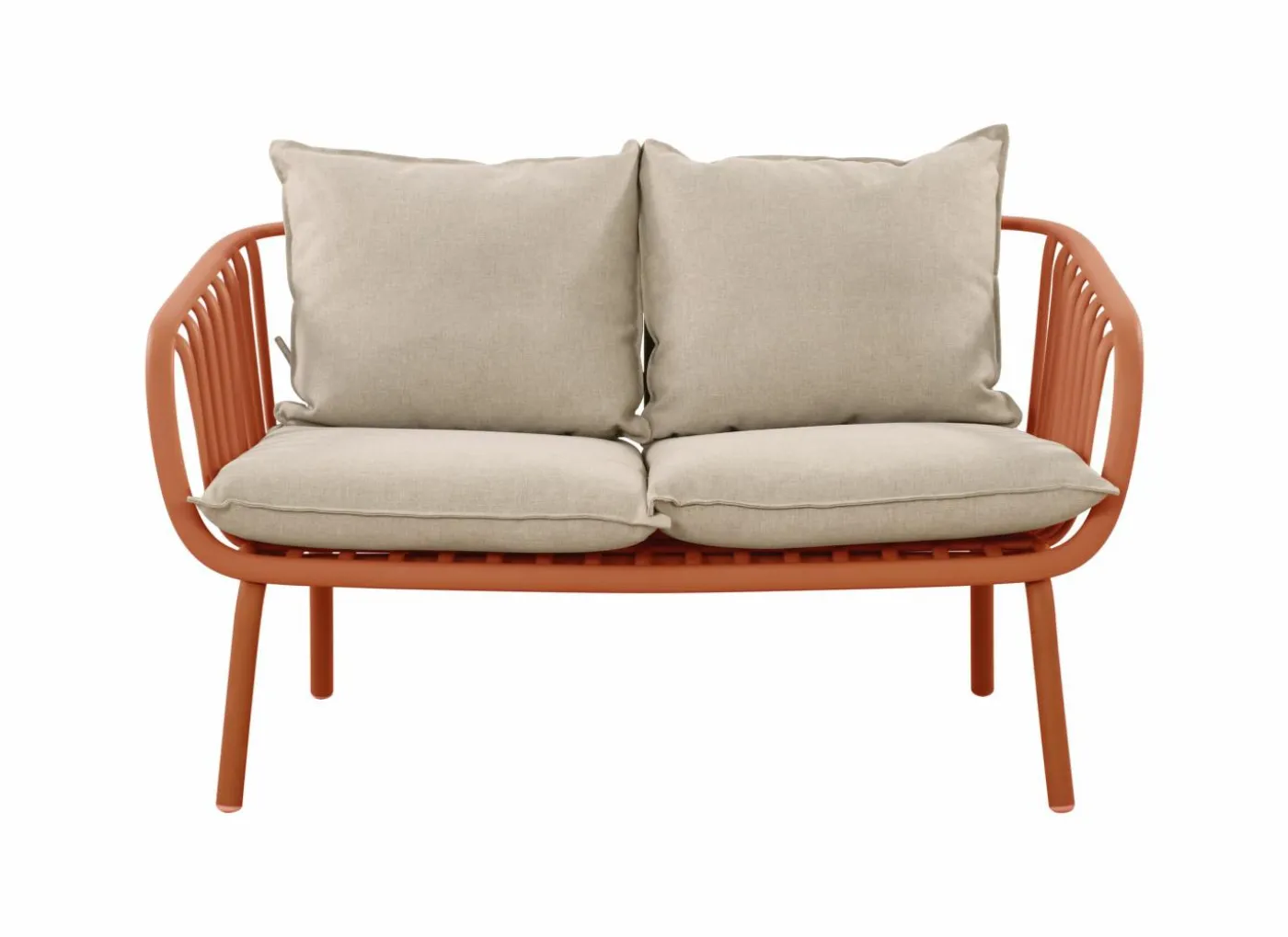 Loungeset Copacabana metaal - oranje