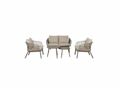Loungeset Copacabana metaal - taupe