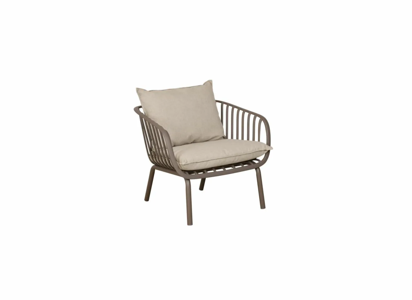 Loungeset Copacabana metaal - taupe