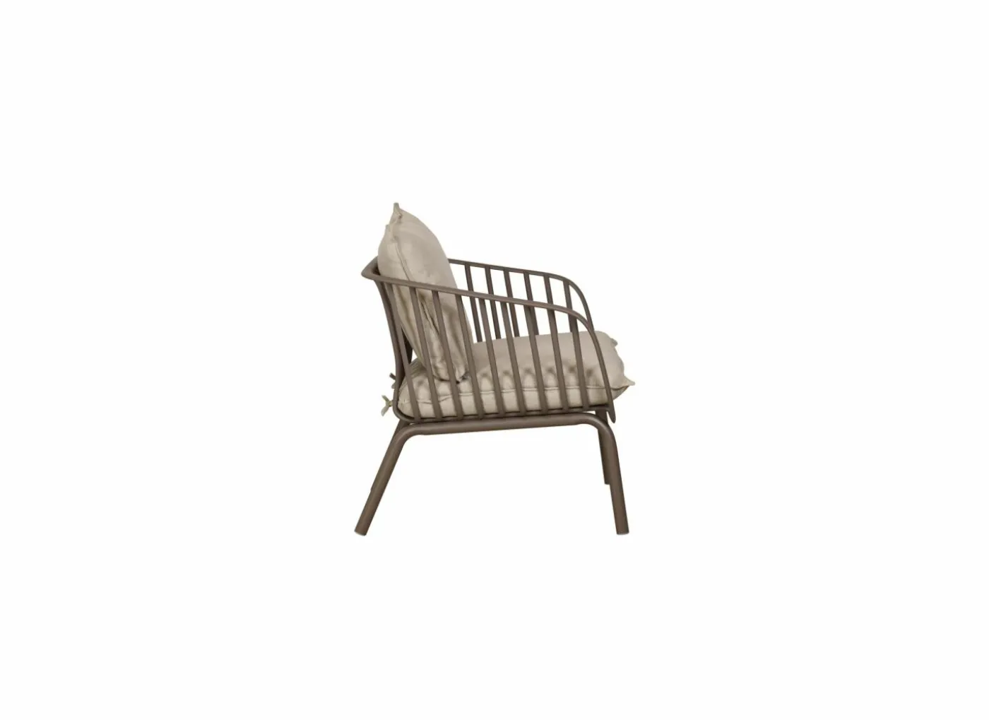 Loungeset Copacabana metaal - taupe