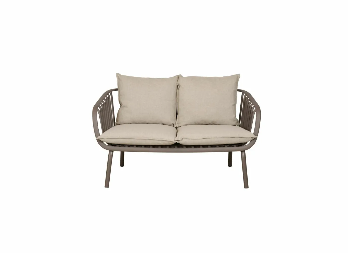 Loungeset Copacabana metaal - taupe