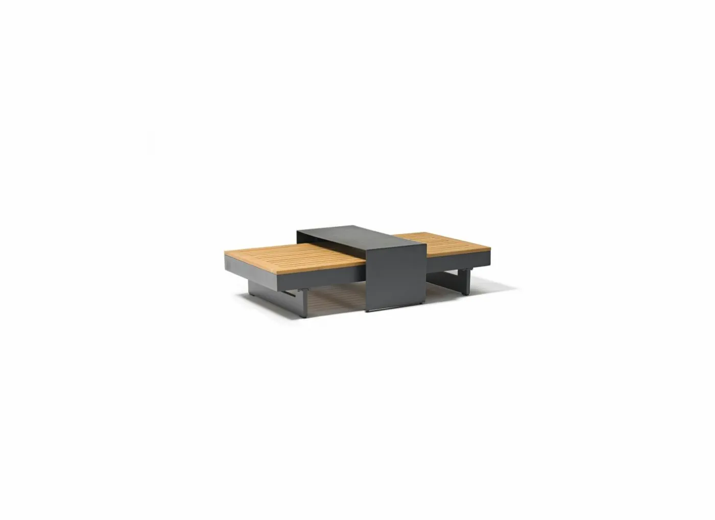 Loungeset Homer aluminium - grijs naturel