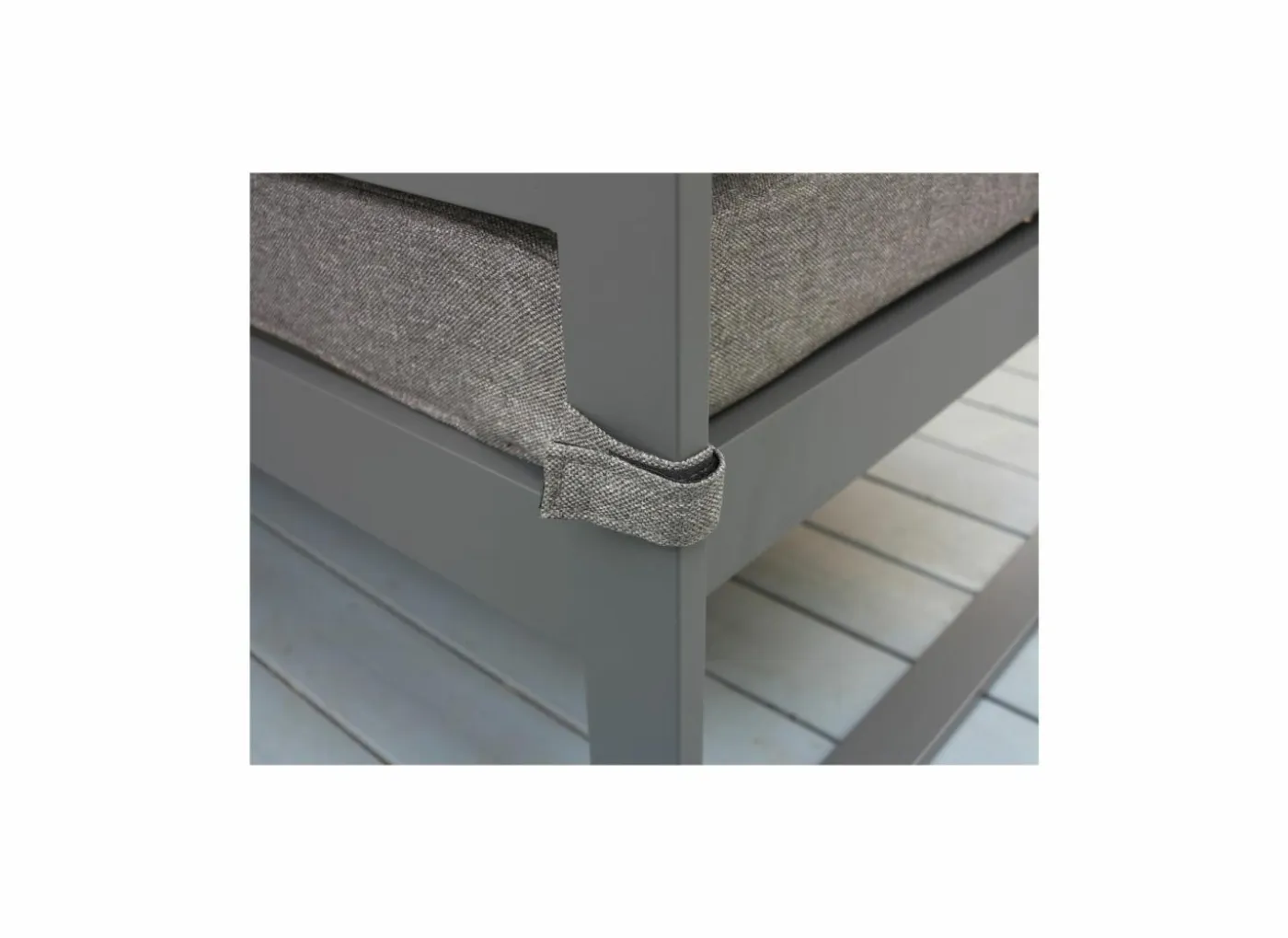 Loungeset Yin aluminium - antraciet