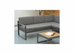Loungeset Yin aluminium - antraciet