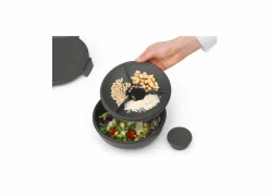 Make&Take Salade Lunchkom 1,3L dark grey