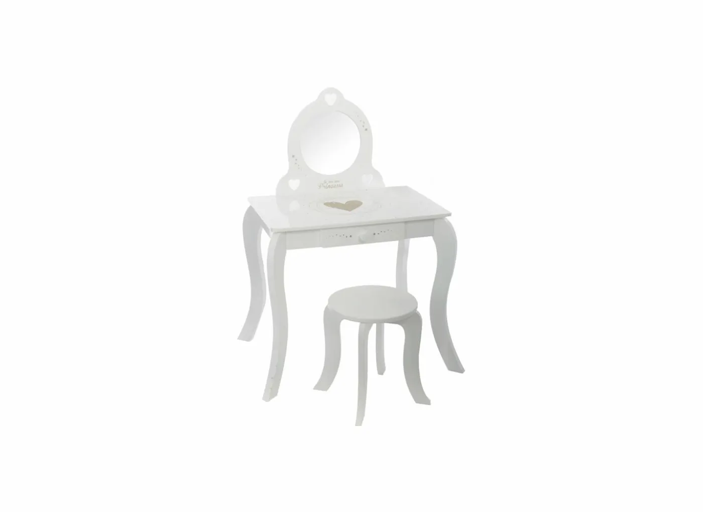 Make-up tafel Kids met spiegel 69x50,5x92cm