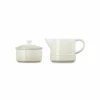 Melkkan en suikerpot Le Creuset
