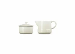 Melkkan en suikerpot Le Creuset