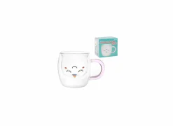 Mok Latte Unicorn - glas - transparant