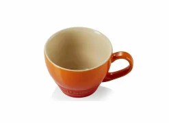 Mok Le Creuset 40cl - keramiek - oranjerood