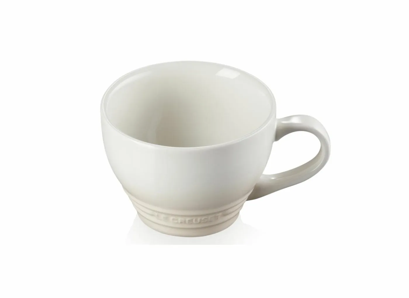 Mok Le Creuset 40cl - keramiek - meringue