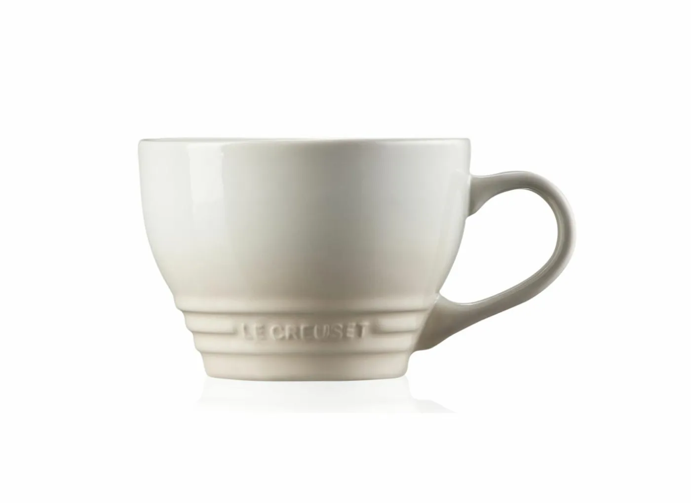 Mok Le Creuset 40cl - keramiek - meringue