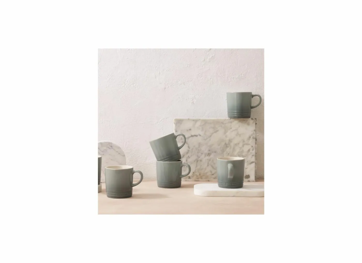 Mok Le Creuset 35cl - keramiek - sea salt