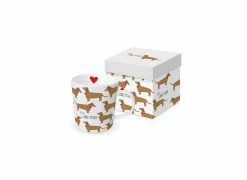 Mok Long Story 35cl - porselein - wit