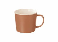 Mok Nature 38cl - porselein - rood