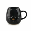 Mok Wake Cat 40cl - keramiek - zwart