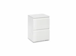 Nachtkastje Image 40x40x55cm - melamine - wit