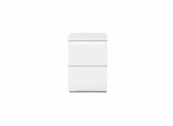 Nachtkastje Image 40x40x55cm - melamine - wit