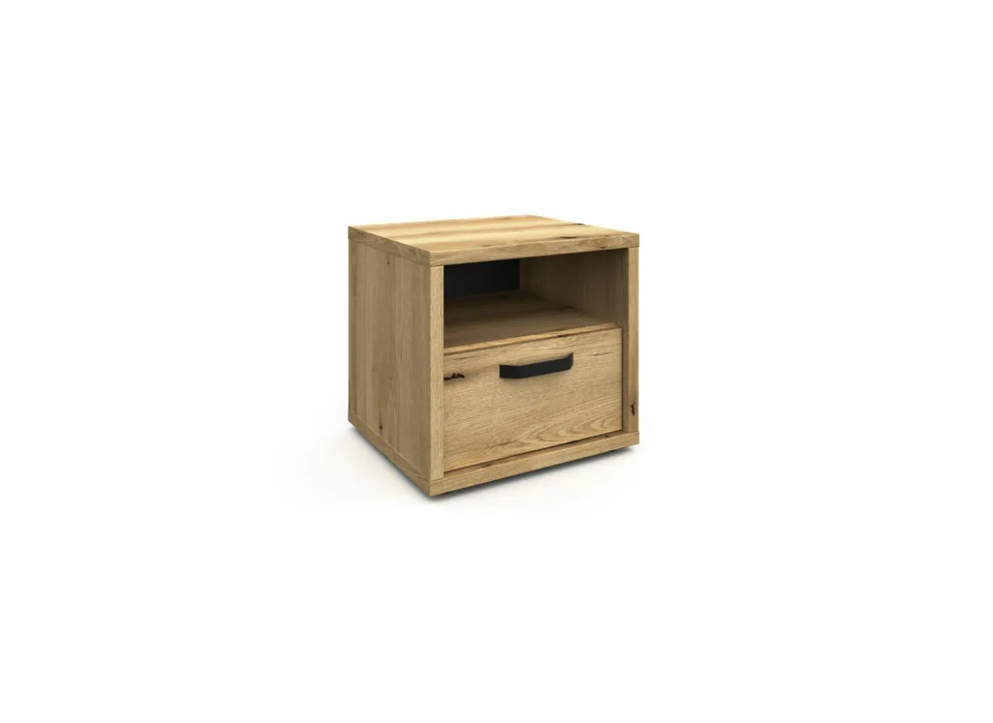 Nachtkastje Kato 50x45x47cm - melamine - etna eik