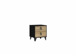 Nachtkastje Lya 48x42x54cm - decor - cabezone oak & mauvella oak