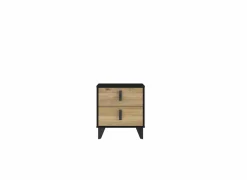 Nachtkastje Lya 48x42x54cm - decor - cabezone oak & mauvella oak