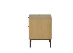 Nachtkastje Nevado 40x40x52cm - MDF melamine - wilde eik