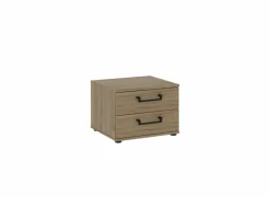 Nachtkastje Oriental Tree 46,3x40,8x33,7cm - decor - bartex eik