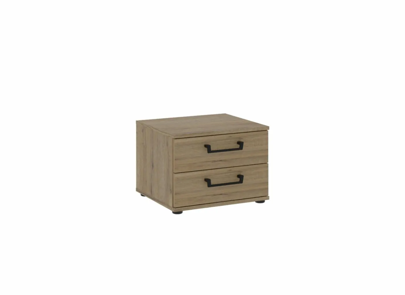 Nachtkastje Oriental Tree 46,3x40,8x33,7cm - decor - bartex eik