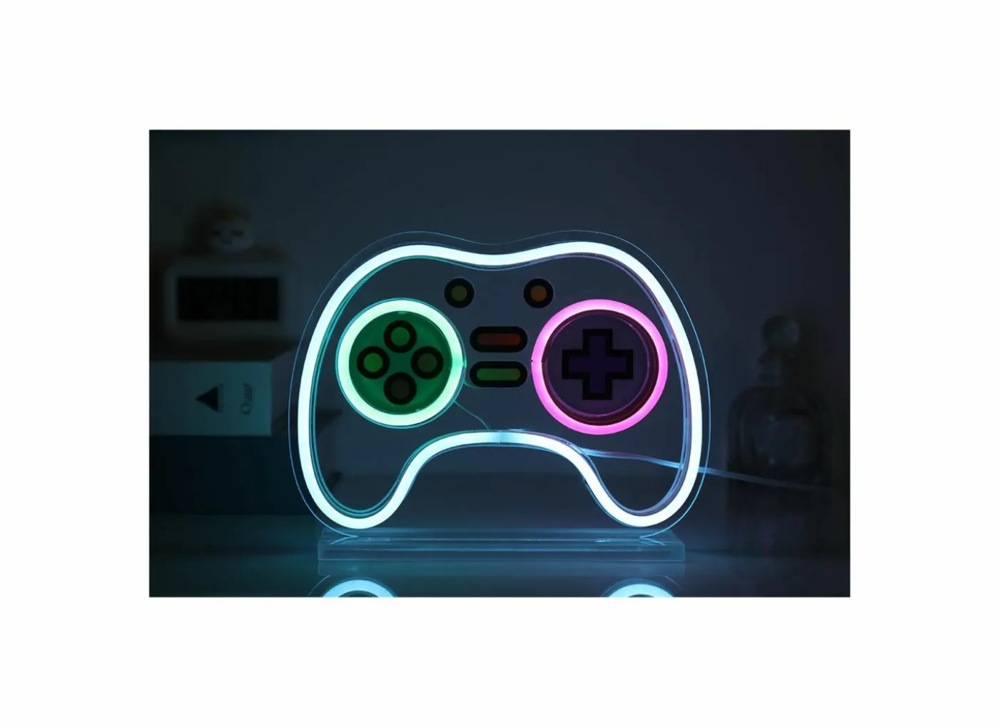 Neon lamp LED Let's Play - kunststof - multicolor