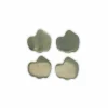 Onderzetter Charm 10x9,50cm - goud - set van 4