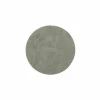 Onderzetters voor glazen Truman Ø9,5cm - lederlook - houtskool - set van 4