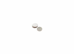 Onderzetters voor glazen Ø10cm - silicone - multicolor - set van 6