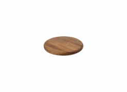 Onderzetters voor glazen Mina Ø10x6cm - acacia massief - bruin - set van 6