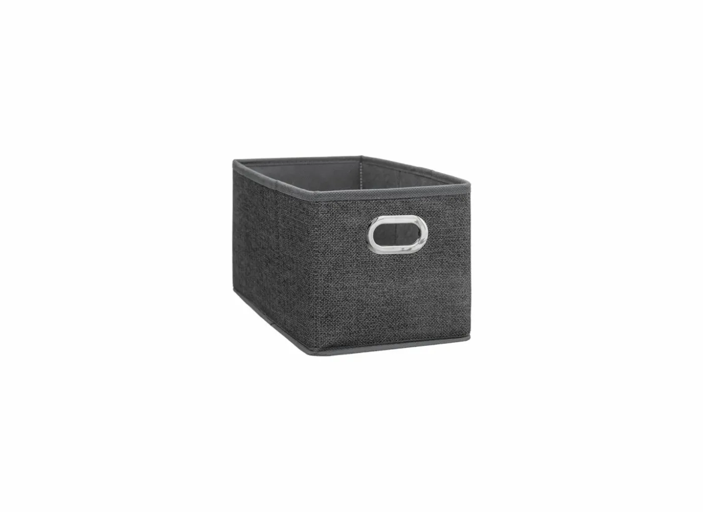 Opbergbox 31x15x15cm donkergrijs