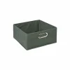 Opbergbox 31x31x15cm kaki