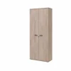 Opbergkast Rio 2 90x40x222cm - melamine - humus eik