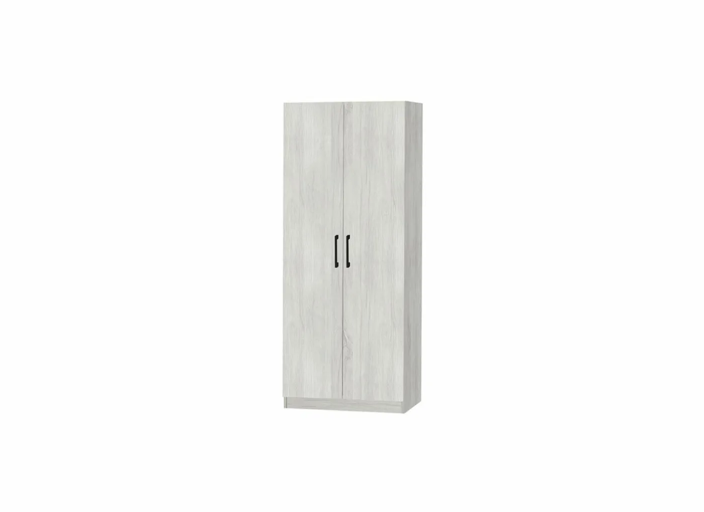 Opbergkast 60x40x180cm - decor - witte eik