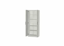 Opbergkast 60x40x180cm - decor - witte eik