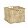 Opbergmand 57x57x50cm - wilg - naturel