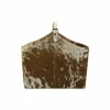 Opbergmand 50x21x40cm koe bruin wit
