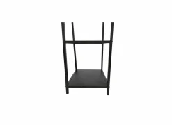 Opbergrek Tower 35x35x180,5cm - metaal - zwart
