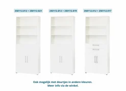 Opbouwset Prima 83,7x105,4cm - decor - wit