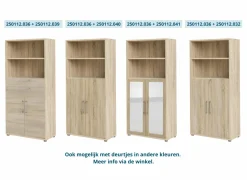 Opbouwset Prima 83x105cm - decor - eik