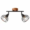 Opbouwspot Avia met 2 spots 2x40W E14